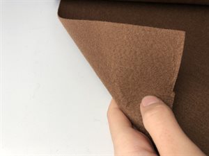 Hobby filt - klassisk brun, 1 mm